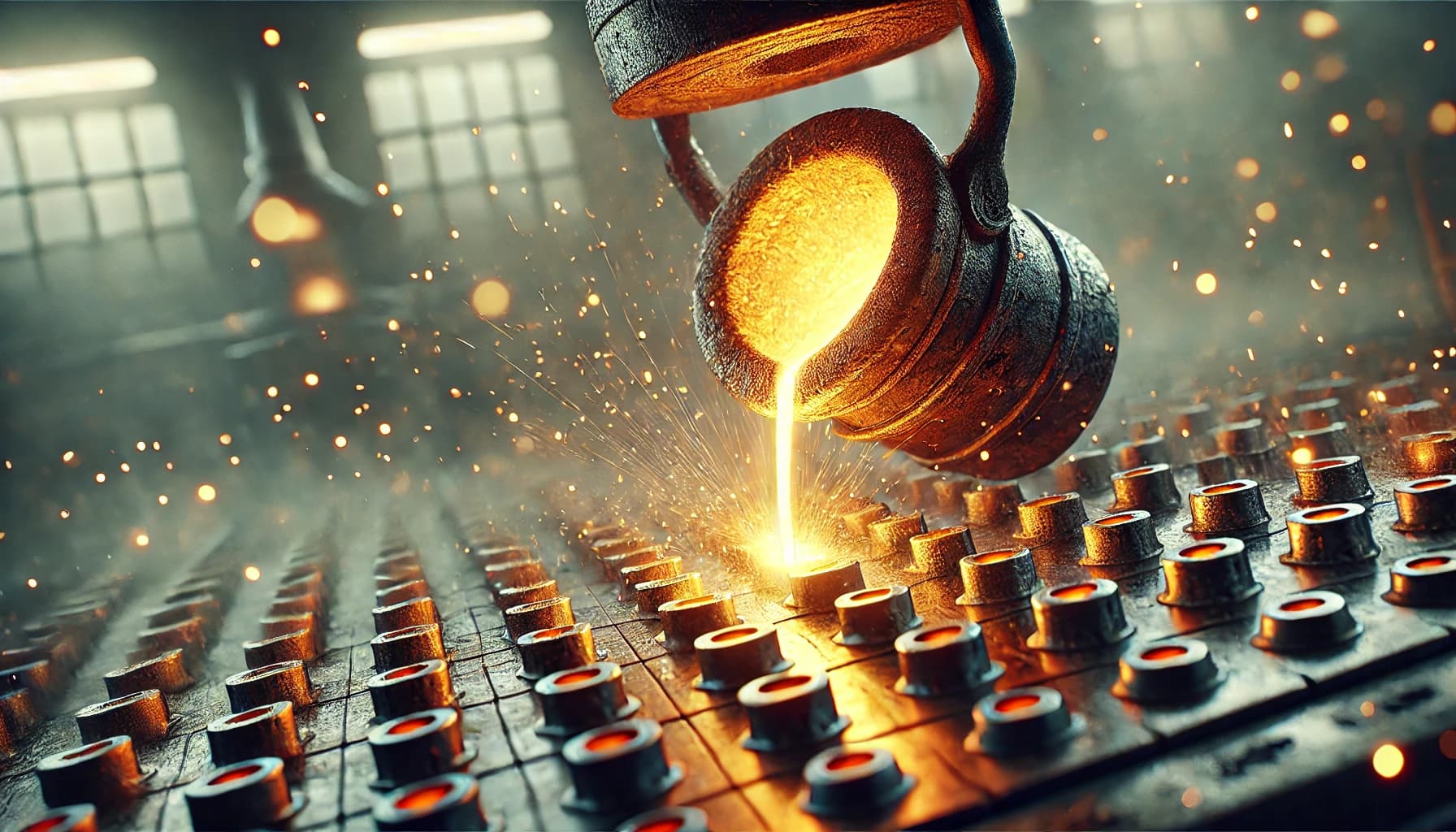 Modern foundry equipment